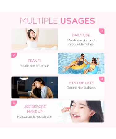 Skincare Gift Set for Teenage Girls | Cherry Blossom Anti-Aging Kits | Cleanser Serum Eye Cream & More | Perfect Gifts for Women - Buy Online on GoSupps.com