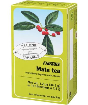 Floradix Organic Mate Herbal Tea 15 Bags - Buy Online on GoSupps.com