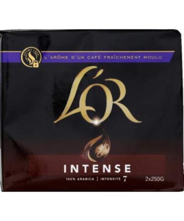 L'Or 100% Arabica ground coffee, intensity 7 - 2 packs of 250g