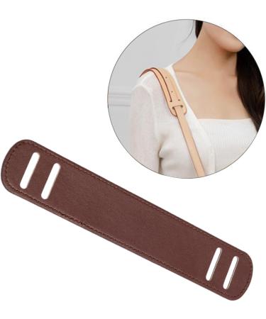 Qialexicon Leather Shoulder Strap Pad Shoulder Rest Replacement for Satchels Handbag Tote brown L - Buy Online on GoSupps.com