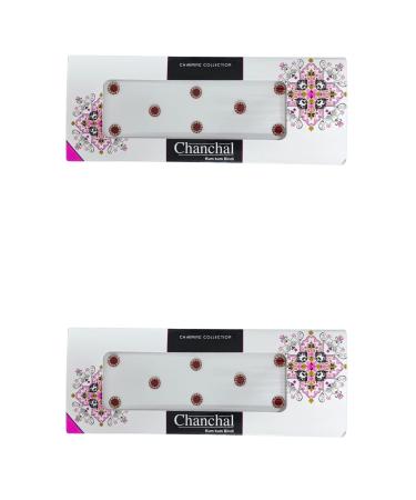 Fancy Maroon Bridal Bindi For Women and Girls - Maroon Bindis