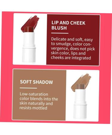 BIUDECO 1 Set Contour Stick Contouring Stick Highlighter Stick Makeup Stick Contour Kit Stick Highlighter Blush Stick for Cheeks Highlighters Makeup Face Highlighter Cream Blush Stick - Buy Online on GoSupps.com