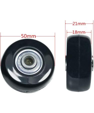 YongXuan Mute Wear-Resistant Luggage Suitcase Replacement Wheel Kit - 50mm x 18mm - Buy Online on GoSupps.com