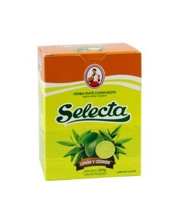 Mate Tea Selecta Yerba Mate avec Cedron et Citron