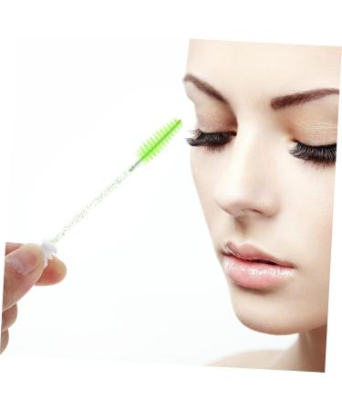 Angoily 10pcs Diamond Mascara Brush Clear Eyelash Mascara Eye Liner Tube Eyelash Mascara Multicolor 11.3x1.1cm Green - Buy Online on GoSupps.com
