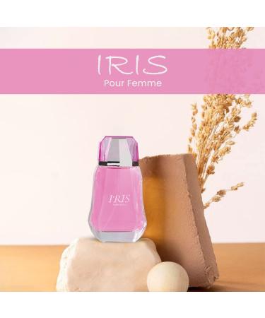 Jean Rish - Iris - Eau de Parfum Spray for Women - 3.4 fluid ounces - Apple Melon Orange Top Notes - Made in the USA - Buy Online on GoSupps.com