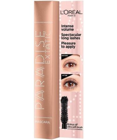 L'Oreal Paris LOr al Paris LOr al Paris Paradise Extatic Mascara black mascara for intensive volume with ultrasoft brush and nourishing castor oil 64 ml - Buy Online on GoSupps.com