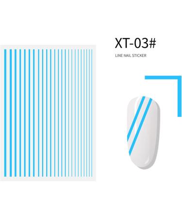 Nail Art Time Saving Adhesive Nail Design Beautiful Nail Sticker for Home for Nail Shop - Buy Online on GoSupps.com