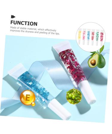 Angoily 6pcs Lip Oils & Lipgloss - Moisturizing Lipstick & Hydrating Tint for Women | Clear Gloss & Transparent Lip Oil - Buy Online on GoSupps.com