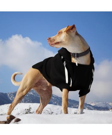 Ranypet 2-Piece Dog Hoodies for Large Dogs - Warm Sweatshirts for Medium & Large Breeds (3XL - Chest 55cm Back 40cm) - Buy Online on GoSupps.com