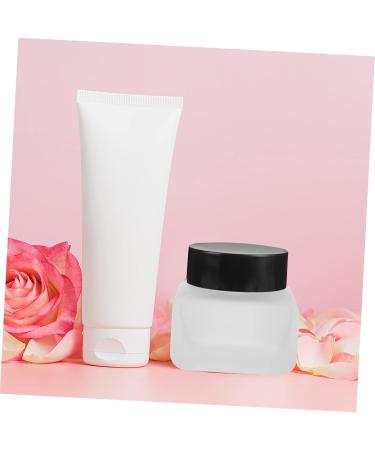 Mikinona Travel Cosmetic Containers Face Cream Jar Travel Sample Container Toiletry Bottle Body Butter Jars Refillable Cream Jar Sample Jars Portable Cosmetic Jar Glass Make up Oil Seed - Buy Online on GoSupps.com