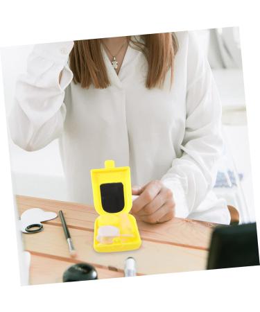 Partykindom Contact Lens Case with Mirror - Portable Lens Holder Organizer for Contact Lenses Small Plastic Travel Box & Objective Eye Lens Container - Buy Online on GoSupps.com