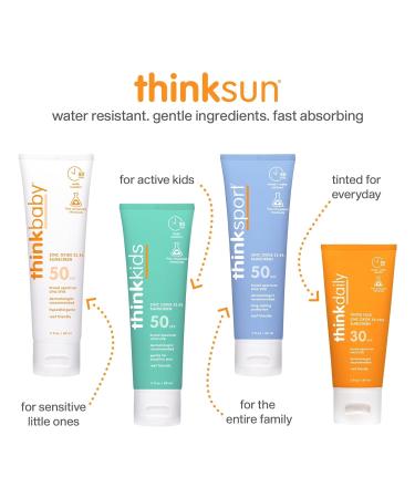 2 Pack of Thinksport Sunscreen SPF 50+ 6 Ounce - Buy Online on GoSupps.com