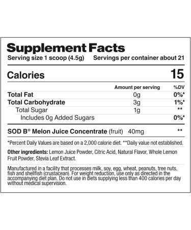 Dr. Kellyann Lemon Sips Citrus Drink Mix (21 Servings) Rehydrate Detox Revitalize Sugar Free Fat Free Non GMO Hydrates and Firms Skin (Lemon) - Buy Online on GoSupps.com