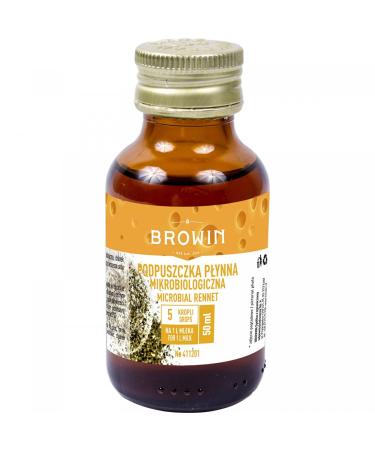 Liquid microbial rennet 50ml - Rennet Liquid | Lactic Ferment | Cheese bacteria