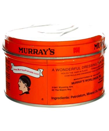 Murray's Superior Hair Dressing Pomade 3oz - Classic Styling Pomade - Buy Online on GoSupps.com