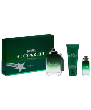 Coach Man Green 1.1 Fl Oz (Pack of 3)