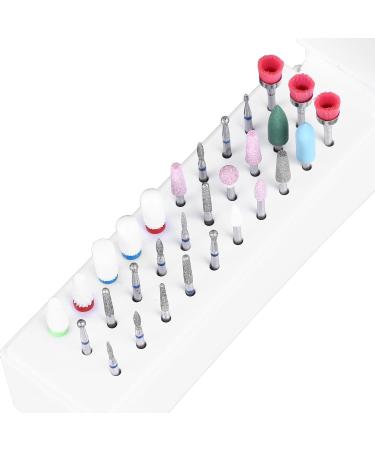 Nail Drill Bit Tool Professional Nail Drill Bit Set for Salon - Buy Online on GoSupps.com