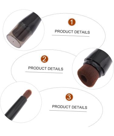 FRCOLOR Double ended foundation brush double ended makeup brush travel makeup brush facial tools makeup applicators makeup concealer brush DIY Makeup Make Up Brush Powder Brush mix - Buy Online on GoSupps.com