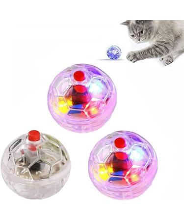 3Pcs Ghost Touch Activated Flashing Balls Light Up Ball Motion Light Up Cat Dog Balls Paranormal Equipment Pet Balls Toy Pet Balls - Buy Online on GoSupps.com