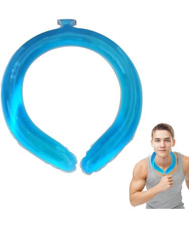 Cool ICE Neck Wrap - Portable & Reusable Cooling Tube for Sports Hiking Office | Halatua Blue - Buy Online on GoSupps.com