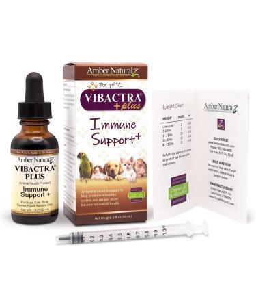 AMBER NATURALZ VIBACTRA Plus 1oz - Immune Support for Pets - Buy Online on GoSupps.com
