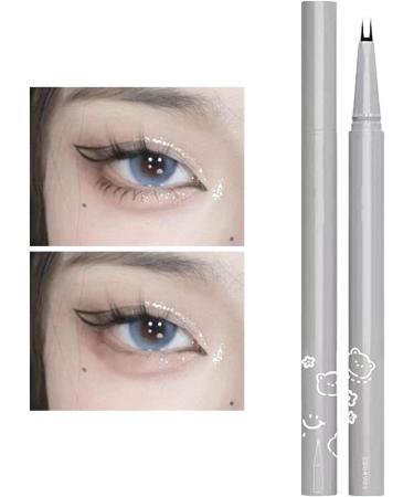 Waterproof Liquid Eyeliner Double Tip Eyeliner Pencil All Day Liquid Eyeliner Waterproof Quick Drying Mechanical Eyeliner Pencil Dtt Black - Buy Online on GoSupps.com