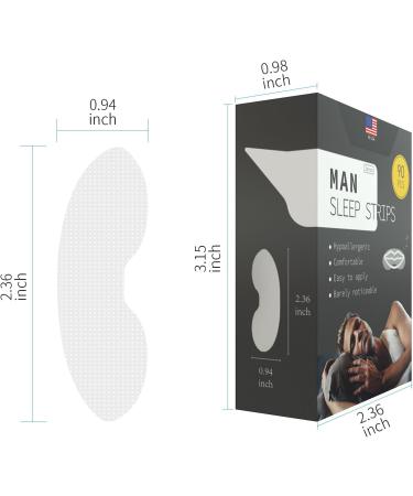 Mouth Tape for Men - 90pcs to Stop Snoring & Improve Sleep Quality - Buy Online on GoSupps.com