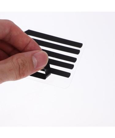 Beaupretty 6 Pairs Eyelashes Lifting Strips Ribbons Lash Lift Silicone Lash Lift Pads Reusable Eyelash Perm Stripe for Women Black - Buy Online on GoSupps.com