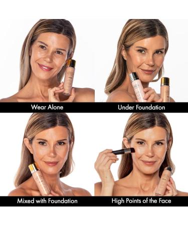 Jerome Alexander MagicMinerals AirGlow Tinted Highlighting Night Mist - Illuminating Airbrush Tinted Moisturizer Spray 2PC | Bronze Glow - Buy Online on GoSupps.com