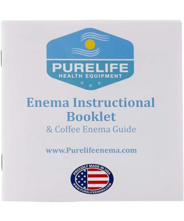 Purelife Coffee Enema Kit | Medical Grade Silicone Enema Bucket - Non Toxic & Made in the USA - International Shipping Available - Buy Online on GoSupps.com