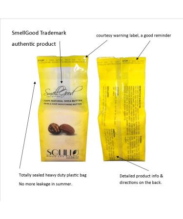 Buy Premium Raw Unrefined Yellow Shea Butter 1 lb - Top Grade from Ghana | Soft & Natural - Buy Online on GoSupps.com