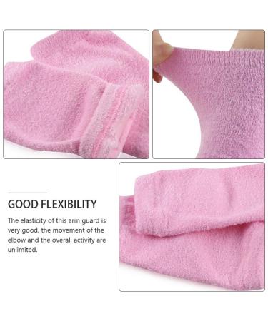Healifty 2 Pairs Elbow Gel Cover Sleeves for Softening Dry Cracked Skin - Moisturizing and Exfoliating for Arm Protection - Buy Online on GoSupps.com
