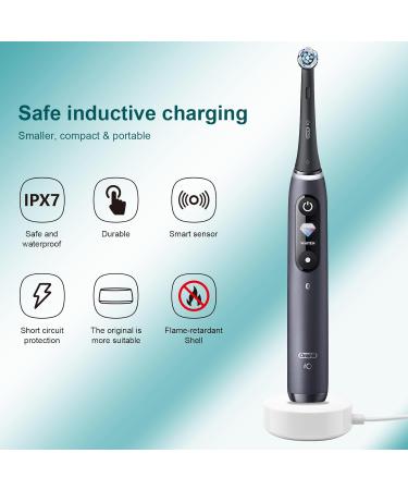 Seyrlmk Electric Toothbrush Charger for Oral-B IO7 IO8 IO9 Series USB Travel Charger Fast Charging Solution - Buy Online on GoSupps.com