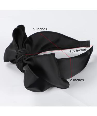 Etercycle Satin Bow Knot Headbands | Wide Turban Hair Band for Women - Buy Online on GoSupps.com
