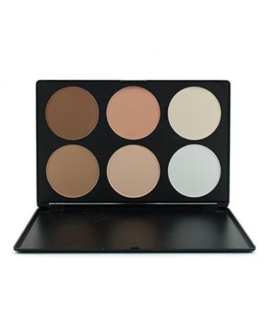 FantasyDay Professional 6 Colors Face Powder Concealer Palette - Camouflage Cream for Flawless Makeup | Ideal for Professionals & Personal Use - Buy Online on GoSupps.com
