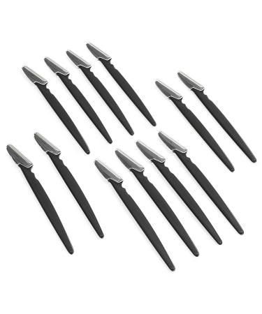 Men's Touch Up Razors for Mustache & Beard - Black, 5.8 Inches, 12 Pack - Buy Online on GoSupps.com