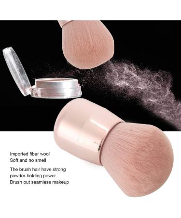 Soft Fiber Hair Blush Brush Seamless Base Brush Strong Powder-Holding Power Aluminum Handle for Wet Powder Perfect for Makeup Application - Buy Online on GoSupps.com
