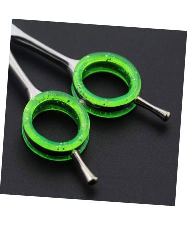 Shop PopetPop Silicone Scissor Finger Rings - 9pcs Colorful Inserts for Precision Cutting | Ideal for Animal Grooming & Crafting - Buy Online on GoSupps.com