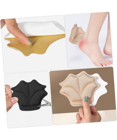 Hemoton 12 Pairs Anti-Drop Heel Pads - Cushioned Shoe Protector Inserts for Loose Shoes | Pain Relief for Women s Shoes | Elastic Fabric & Adhesive Cushion - Buy Online on GoSupps.com