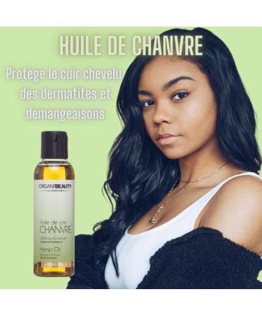 LAURA SIM'S - Hemp Hair Oil - Intense Hydration Strengthening and Hair Growth - Scalp Care Anti-Dandruff - 100% Natural Formula Rich in Omega 3 6 9-125ml - Buy Online on GoSupps.com