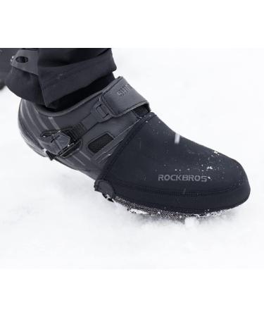 Rockbros Half Overshoes for Cycling | Water-Repellent Windproof MTB Shoe Covers (Men's 39-45) - Protect Your Feet in Style! - Buy Online on GoSupps.com