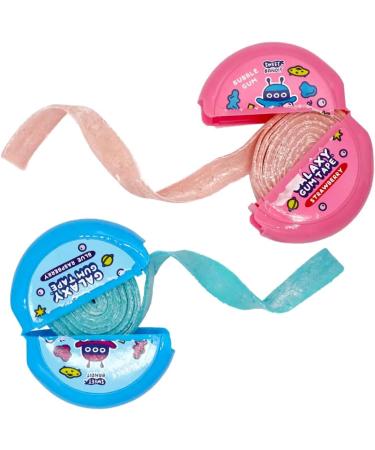 Galaxy Bubble Gum Tape 6 x 58g - Strawberry & Blue raspberry Bubble Gum Tape - Buy Online on GoSupps.com