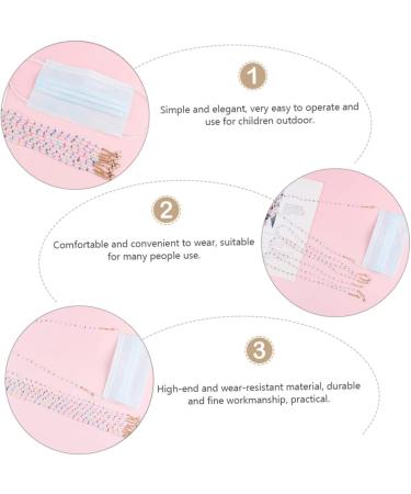 Magiclulu 2-in-1 Mask Glasses Hanging Chain Lanyard | Sunglasses Strap Holder & Mouth Protection Buckles | Best Accessories for Oral Use - Buy Online on GoSupps.com