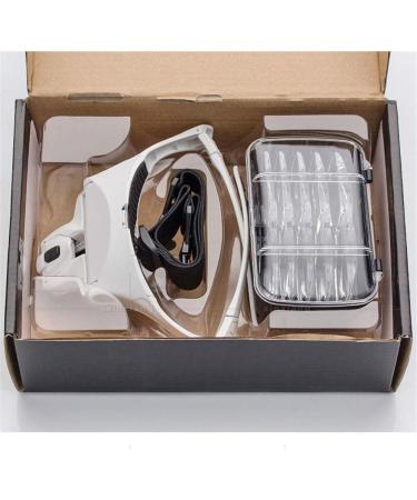 Head-Mounted Magnifier Five Pieces of Five Different Magnification Lenses Two LED Repair Inspection Magnifiers White 1.0X/1.5X/2.0X/2.5X/3.5X Good Times - Buy Online on GoSupps.com