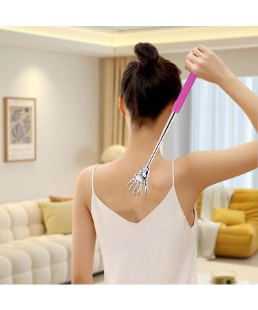 Back Scratches - Hand-Shaped Extendable Stainless Steel Massager | Portable Travel Tool for Adults & Kids - Buy Online on GoSupps.com