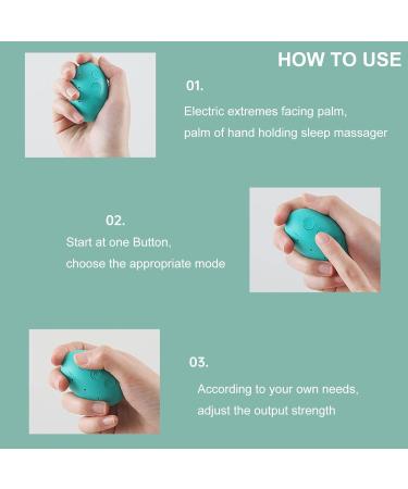 Microstrom Sleep Aid Instrument - Handheld Device with 3 Modes 9 Intensity Levels & USB Charging | Comfortable Oval Design for Quick Sleep - Buy Online on GoSupps.com