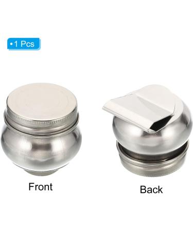 Stainless Steel Patikil 2 x 2 Palette Cups with Lid for Oil Painting - Silver - Buy Online on GoSupps.com