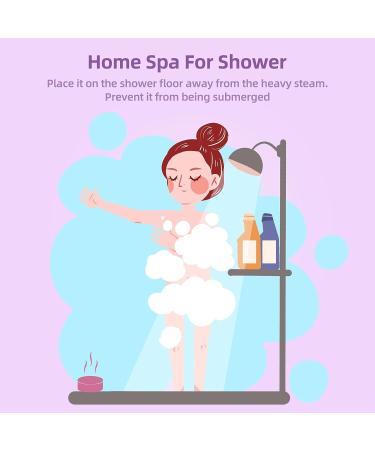 Duo-Nattern Shower Steamers Gift Set - Lavender, Rose, Jasmine, Cherry Blossom, Vanilla, Lily Essential Oil Scented Aromatherapy Bath Bombs - Perfect Home Spa Gift for Women and Men (6pcs) - Buy Online on GoSupps.com