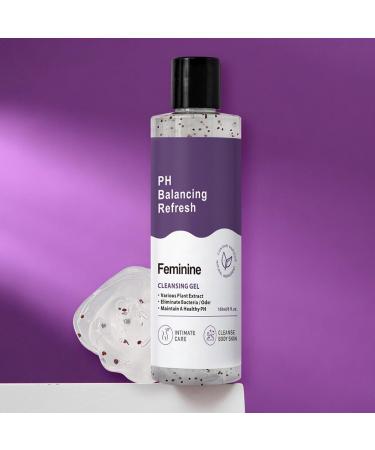  Nbhuiakl Daily PH Balanced Feminine Cleanser Refreshing PH Balancing Shower Gel 180 Ml Natural Gentle Feminine Hygiene | Feminine Moisturizing Body Wash For Friends Family And - Buy Online on GoSupps.com